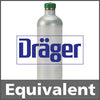 Draeger 4594639 Calibration Gas: 50% LEL Methane, 17% Oxygen, 100 ppm Carbon Monoxide, 25 ppm Hydrogen Sulfide, Balance Nitrogen Draeger 4594639 Calibration Gas: 50% LEL Methane, 17% Oxygen, 100 ppm Carbon Monoxide, 25 ppm Hydrogen Sulfide, Balance Nitrogen