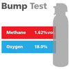 Gasco Multi-Gas Bump Test 316: 1.62% vol. Methane, 18% Oxygen, Balance Nitrogen Gasco Multi-Gas Bump Test 316: 1.62% vol. Methane, 18% Oxygen, Balance Nitrogen