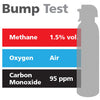 Gasco Multi-Gas Bump Test 362: 1.5% vol. Methane, 95 ppm Carbon Monoxide, Balance Air Gasco Multi-Gas Bump Test 362: 1.5% vol. Methane, 95 ppm Carbon Monoxide, Balance Air