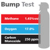 Gasco Multi-Gas Bump Test 377: 1.45% vol. Methane, 17% Oxygen, 250 ppm Carbon Monoxide, Balance Nitrogen Gasco Multi-Gas Bump Test 377: 1.45% vol. Methane, 17% Oxygen, 250 ppm Carbon Monoxide, Balance Nitrogen