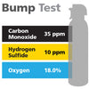 Gasco Multi-Gas Bump Test 462: 18% Oxygen, 35 ppm Carbon Monoxide, 10 ppm Hydrogen Sulfide, Balance Nitrogen Gasco Multi-Gas Bump Test 462: 18% Oxygen, 35 ppm Carbon Monoxide, 10 ppm Hydrogen Sulfide, Balance Nitrogen