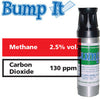 Gasco Multi-Gas Bump-It 351: 2.5% vol. Methane, 130 ppm Carbon Dioxide, Balance Nitrogen Gasco Multi-Gas Bump-It 351: 2.5% vol. Methane, 130 ppm Carbon Dioxide, Balance Nitrogen