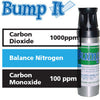Gasco Multi-Gas Bump-It 375: 100 ppm Carbon Monoxide, 1000 ppm Carbon Dioxide, Balance Nitrogen Gasco Multi-Gas Bump-It 375: 100 ppm Carbon Monoxide, 1000 ppm Carbon Dioxide, Balance Nitrogen