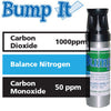 Gasco Multi-Gas Bump-It 389N: 50 ppm Carbon Monoxide, 1000 ppm Carbon Dioxide, Balance Nitrogen Gasco Multi-Gas Bump-It 389N: 50 ppm Carbon Monoxide, 1000 ppm Carbon Dioxide, Balance Nitrogen