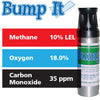 Gasco Multi-Gas Bump-It 390: 10% LEL Methane, 18% Oxygen, 35 ppm Carbon Monoxide, Balance Nitrogen Gasco Multi-Gas Bump-It 390: 10% LEL Methane, 18% Oxygen, 35 ppm Carbon Monoxide, Balance Nitrogen