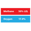 Gasco Multi-Gas 303: 50% LEL Methane, 17% Oxygen, Balance Nitrogen Gasco Multi-Gas 303: 50% LEL Methane, 17% Oxygen, Balance Nitrogen