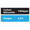 Gasco Multi-Gas 383: 2% Oxygen, 1900 ppm Carbon Monoxide, Balance Nitrogen Gasco Multi-Gas 383: 2% Oxygen, 1900 ppm Carbon Monoxide, Balance Nitrogen