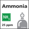Ammonia Calibration Gas - 25 ppm (NH3) Ammonia Calibration Gas - 25 ppm (NH3)