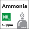 Ammonia Calibration Gas - 50 ppm (NH3) Ammonia Calibration Gas - 50 ppm (NH3)