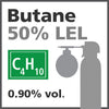 Butane 50% LEL Bump Test Gas - 0.90% vol. (C4H10) Butane 50% LEL Bump Test Gas - 0.90% vol. (C4H10)