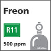 Freon R11 Calibration Gas - 500 PPM Freon R11 Calibration Gas - 500 PPM