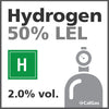 Hydrogen 50% LEL Calibration Gas - 2.0% vol. (H) Hydrogen 50% LEL Calibration Gas - 2.0% vol. (H)