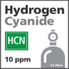 Hydrogen Cyanide Calibration Gas - 10 ppm (HCN) Hydrogen Cyanide Calibration Gas - 10 ppm (HCN)
