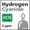 Hydrogen Cyanide Calibration Gas - 5 ppm (HCN) Hydrogen Cyanide Calibration Gas - 5 ppm (HCN)