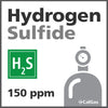 Hydrogen Sulfide Calibration Gas - 150 ppm (H2S) Hydrogen Sulfide Calibration Gas - 150 ppm (H2S)