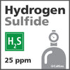 Hydrogen Sulfide Calibration Gas - 25 ppm (H2S) Hydrogen Sulfide Calibration Gas - 25 ppm (H2S)