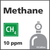 Methane Calibration Gas - 10 PPM (CH4) Methane Calibration Gas - 10 PPM (CH4)