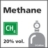 Methane Calibration Gas - 20% vol. (CH4) Methane Calibration Gas - 20% vol. (CH4)