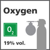 Oxygen Bump Test Gas - 19% vol. (O2) Oxygen Bump Test Gas - 19% vol. (O2)