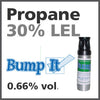 Propane 30% LEL Bump-It Gas - 0.66% vol. (C3H8) Propane 30% LEL Bump-It Gas - 0.66% vol. (C3H8)