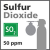 Sulfur Dioxide Bump Test Gas - 50 ppm (SO2) Sulfur Dioxide Bump Test Gas - 50 ppm (SO2)