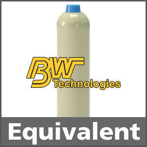 BW Technologies CG-TR103-1 Calibration Gas: 2.5% vol. Methane, 18% Oxygen, 100 ppm Carbon Monoxide, Balance Nitrogen