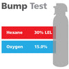 Gasco Multi-Gas Bump Test 333: 30% LEL Hexane, 15% Oxygen, Balance Nitrogen
