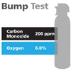 Gasco Multi-Gas Bump Test 378: 6% Oxygen, 200 ppm Carbon Monoxide, Balance Nitrogen