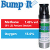 Gasco Multi-Gas Bump-It 314: 1.45% vol. Methane (58% LEL Pentane Equivalent), 15% Oxygen, Balance Nitrogen