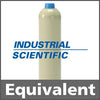 Industrial Scientific 1810-3473 Calibration Gas: 25% LEL Pentane, 19% Oxygen, 100 ppm Carbon Monoxide, 2.5% Carbon Dioxide, Balance Nitrogen