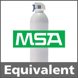 MSA 815308 Bump Test Gas: 1.3% vol. Methane, 15% Oxygen, Balance Nitrogen