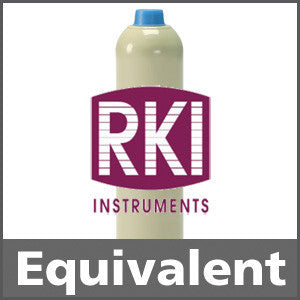 RKI Instruments 81-0093RK-03 Calibration Gas: 25% LEL Pentane, 12% Oxygen, 50 ppm Carbon Monoxide, Balance Nitrogen