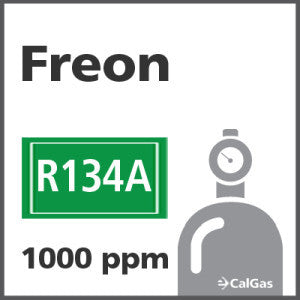 Freon R134A Calibration Gas - 1000 PPM