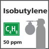 Isobutylene Bump Test Gas - 50 PPM (C4H8)