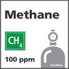 Methane Calibration Gas - 100 PPM (CH4)