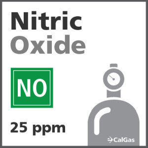 Nitric Oxide Calibration Gas - 25 ppm (NO)