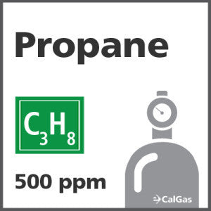 Propane Calibration Gas - 500 PPM (C3H8)